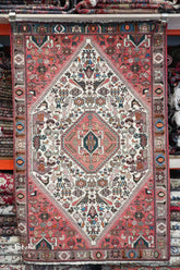 Handmade Persian Qashqai Rug | 2381