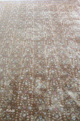 Superfine Bamboo Silk Machine-made Rug | Cream | 14580B