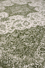 Bahar Machine-made Rug | Vintage | Green