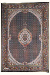 Bahar Machine-made Rug | Mahi | Navy Blue