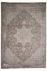 Bahar Machine-made Rug | Vintage | Grey