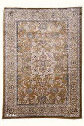 Silk Touch Machine-made Rug | Beige | GA1147