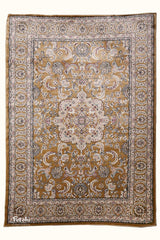 Silk Touch Machine-made Rug | Beige | GA1147