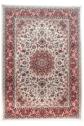 Isfahan Machine-made Rug | Cream | 144-301440