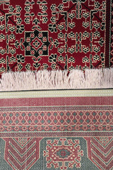 Baloochi Machine-made Rug | Red | BL011-B