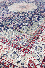 Isfahan Machine-made Rug | Blue | 144-301330