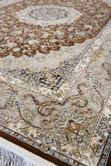 Brown Hasht Behesht Carpet