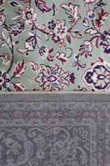 Isfahan Machine-made Rug | Green | 5525-301110