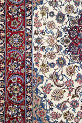 Handmade Persian Isfahan Rug | F 2624