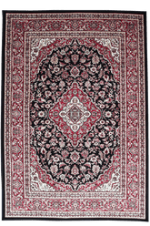 Isfahan Machine-made Rug | Black | 5525-308330