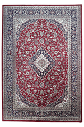Isfahan Machine-made Rug | Red | 5525-301220