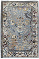 Dorna Machine-made Rug | Baby Blue | 3236
