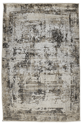 Cintia Machine-made Rug | Black | 02565A