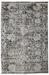 Cintia Machine-made Rug | Black | 05838A