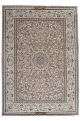 Hasht Behesht Machine-made Rug | Khaki | Shahpasand B