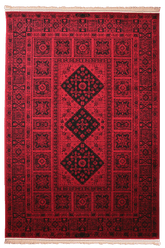 Baloochi Machine-made Rug | Red | BL003-B