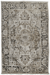 Cintia Machine-made Rug | Black | 05842A