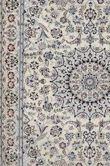 Handmade Persian Nain Rug | FT 4641