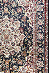 Silk Touch Machine-made Rug | Navy | 20360A