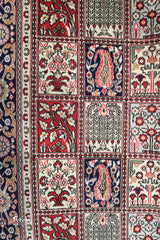 Handmade Persian Qom Rug | F 3128