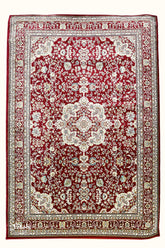 Silk Touch Machine-made Rug | Red | 10015C