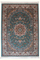 Parnian Machine-made Rug | 1000 Reeds | Sahebgh | Blue