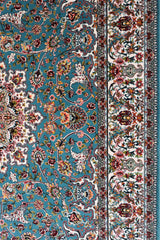 Parnian Machine-made Rug | 1000 Reeds | Sahebgh | Blue