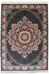 Parnian Machine-made Rug | 1000 Reeds | Sogoli | Dark Blue