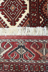 Handmade Persian Turkmen Rug | FT 4679