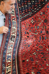 Handmade Persian Yalameh Rug | FT 3320