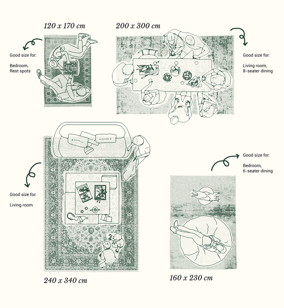 How to Choose the Right Rug Size for Your Home in Singapore