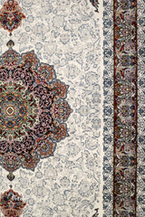 Bahar Machine-made Rug | Floral | Cream