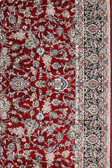 Bahar Machine-made Rug | Floral | Red