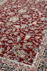 Bahar Machine-made Rug | Floral | Red