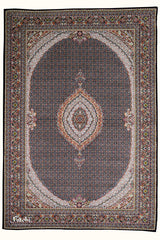 Bahar Machine-made Rug | Mahi | Navy Blue
