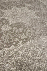 Bahar Machine-made Rug | Vintage | Grey