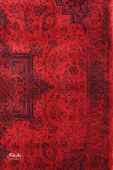 Bahar Machine-made Rug | Vintage | Red