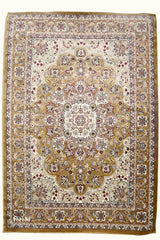 Silk Touch Machine-made Rug | Beige | 20360A