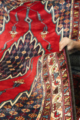 Handmade Persian Mazlaghan Rug | FT 5743