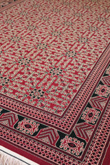 Baloochi Machine-made Rug | Red | BL011-B