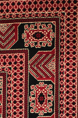 Baloochi Machine-made Rug | Red | BL011-B