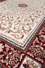 Isfahan Machine-made Rug | Cream | 182-301440