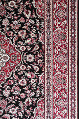 Isfahan Machine-made Rug | Black | 5525-308330