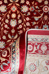 Superfine Bamboo Silk Machine-made Rug | Red |14580B