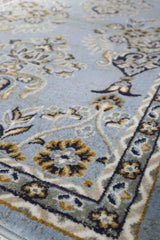 Dorna Machine-made Rug | Baby Blue | 3243
