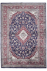 Isfahan Machine-made Rug | Blue | 5525-301330