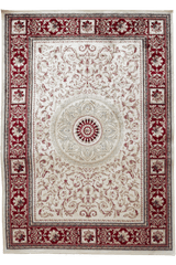 Isfahan Machine-made Rug | Cream | 182-301440
