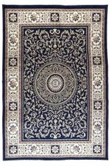 Isfahan Machine-made Rug | Blue | 182-301330
