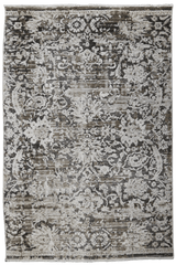 Cintia Machine-made Rug | Black | 05838A