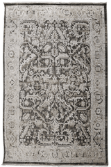 Cintia Machine-made Rug | Black | 05841A